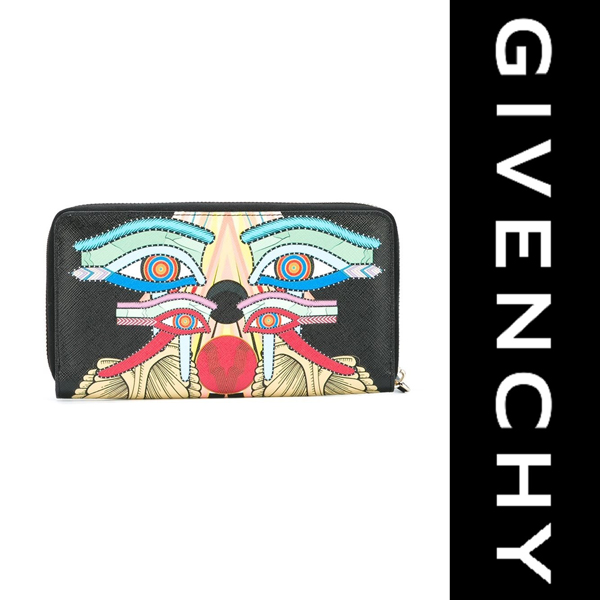 2017新作 インパクト大 GIVENCHY ジバンシィスーパーコピー Egyptian zipped purse 財布